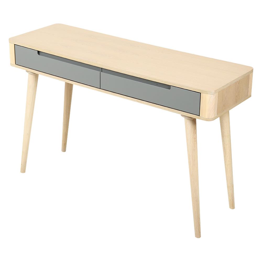 โต๊ะทำงาน FURDINI BRAVE BH-576 สี WHITEWASH/เทา