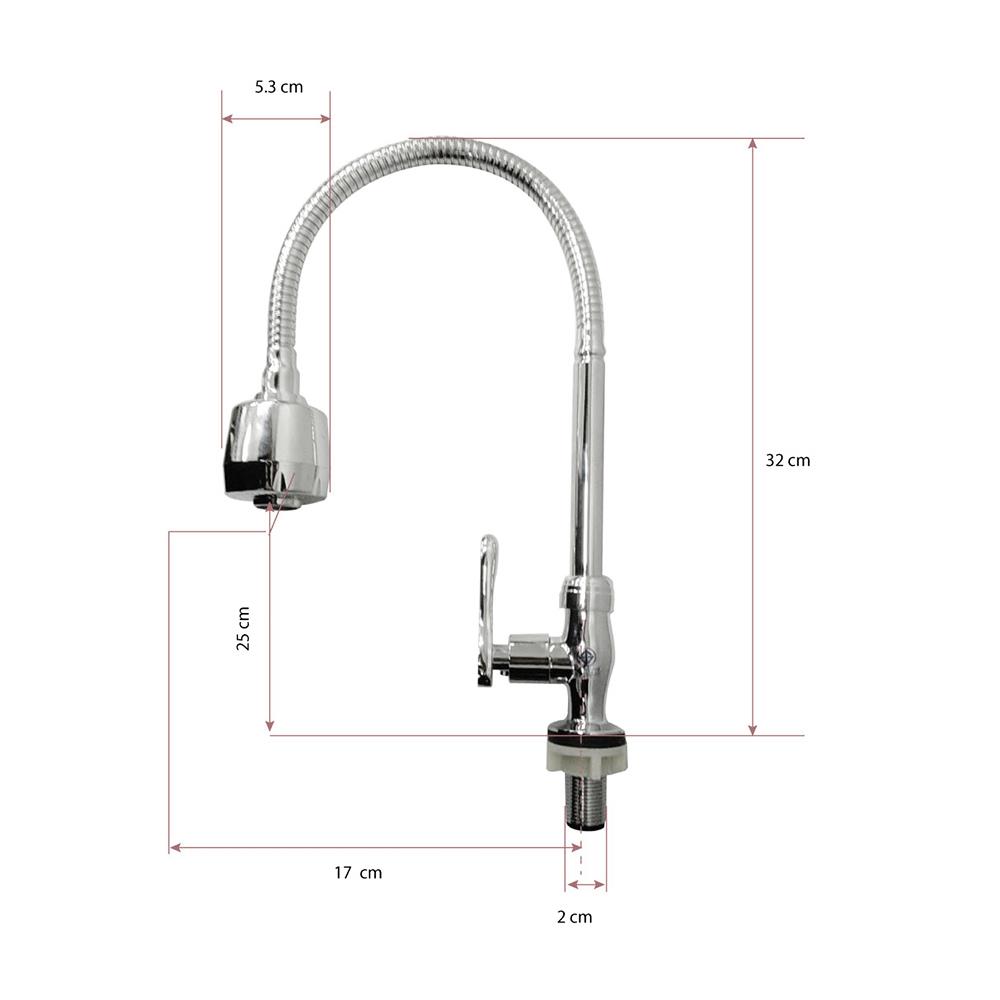 ก๊อกซิงค์เดี่ยวเคาน์เตอร์ HOEN HO-1309