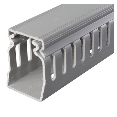 รางเก็บสายไฟไวร์ดัก SCG 4x3 ซม 2 เมตร สีเทา