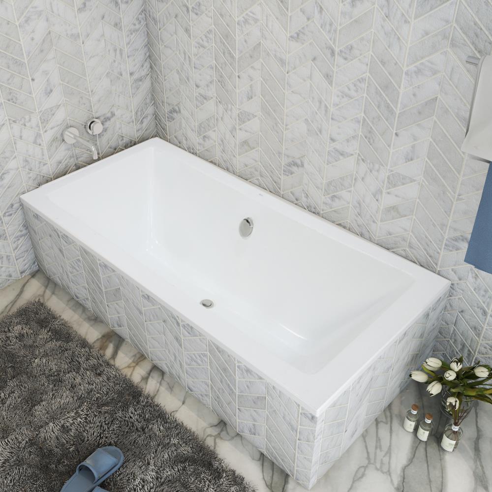 อ่างอาบน้ำ MOYA SICO-4010 80x180 ซม. สีขาว