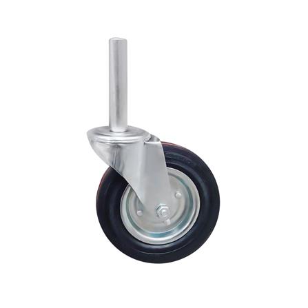 ลูกล้อยาง BY TORA เพลาหมุน ไม่มีเบรก 8 นิ้ว สีดำ