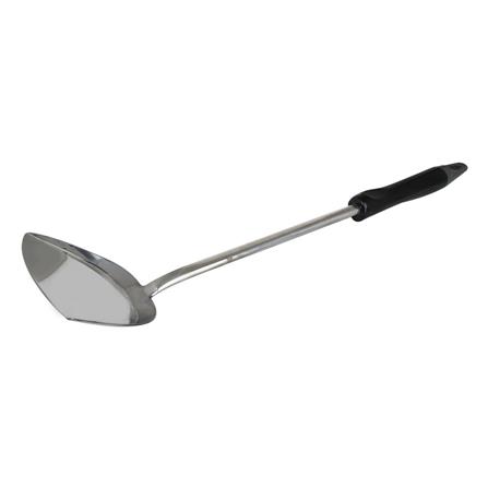 ตะหลิวสเตนเลสใหญ่ SEAGULL ด้ามดำ_1