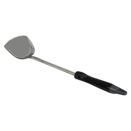 ตะหลิวสเตนเลสใหญ่ SEAGULL ด้ามดำ_2