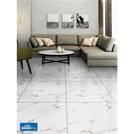 กระเบื้องพื้น 60x60 ซม. เพอลิโน่ ไวท์ 1.44M2_1