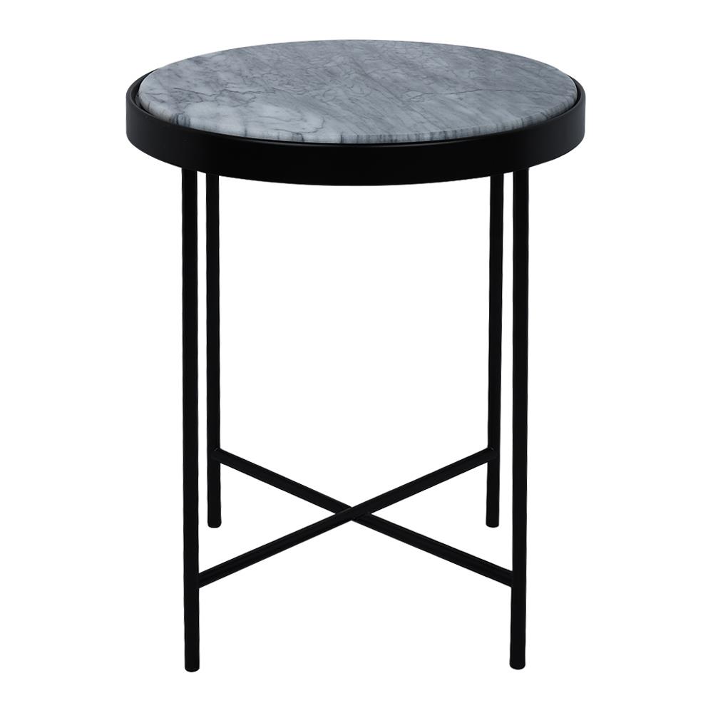 โต๊ะข้าง FURDINI BOTERO สีขาว/ดำ