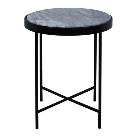 โต๊ะข้าง FURDINI BOTERO สีขาว/ดำ_0