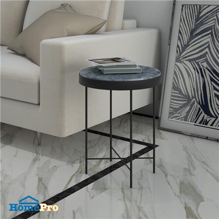 โต๊ะข้าง FURDINI BOTERO สีขาว/ดำ_4
