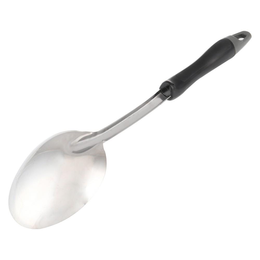 ทัพพีสเตนเลสใหญ่ SEAGULL ด้ามดำ