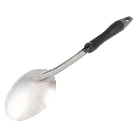 ทัพพีสเตนเลสใหญ่ SEAGULL ด้ามดำ_1