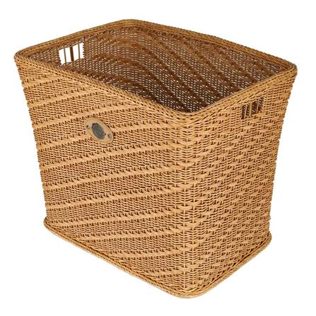 ตะกร้าผ้าเหลี่ยม MONARCH 47x34x40 ซม. สีน้ำตาล_1