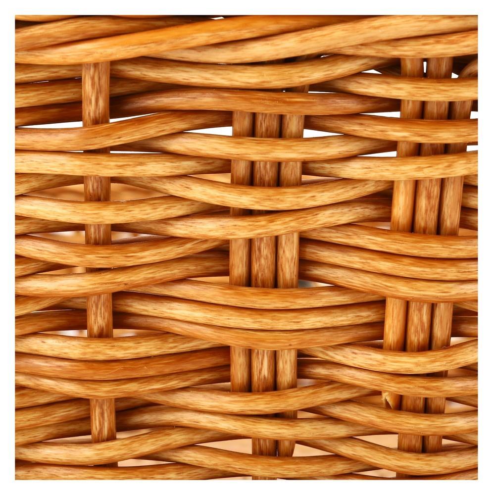 ตะกร้ารีเตี้ย MONARCH 36x26x7 ซม. สีน้ำตาล