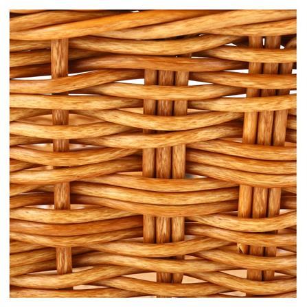 ตะกร้ารีเตี้ย MONARCH 36x26x7 ซม. สีน้ำตาล_3