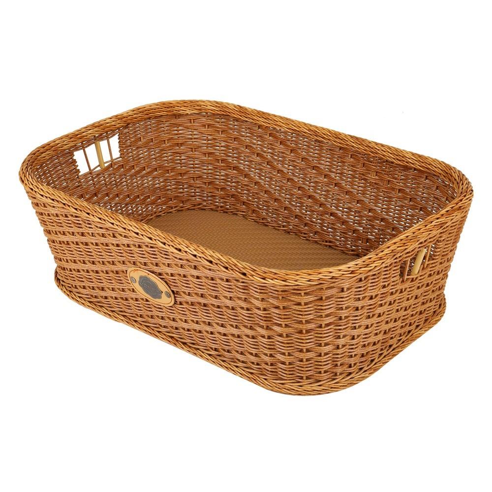 ตะกร้าผ้าเหลี่ยม MONARCH 54x28x18 ซม. สีน้ำตาล