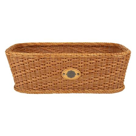 ตะกร้าผ้าเหลี่ยม MONARCH 54x28x18 ซม. สีน้ำตาล