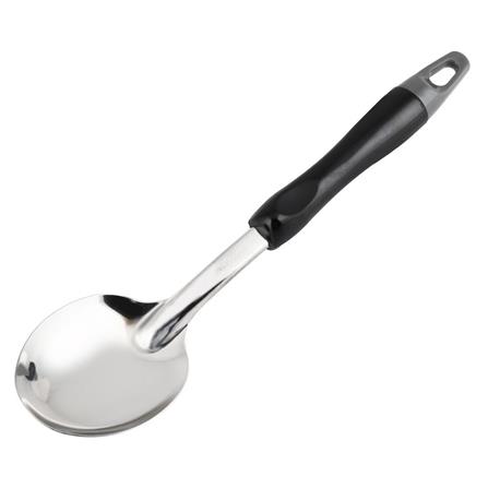 ทัพพีสเตนเลสเล็ก SEAGULL ด้ามดำ_0