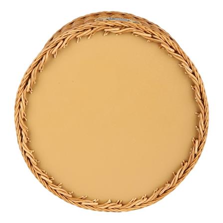 ตะกร้ากลมมีหู MONARCH 27x27x26 ซม. สีน้ำตาล_3