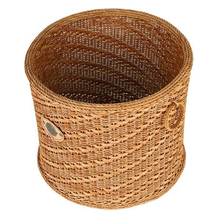 ตะกร้ากลมมีหู MONARCH 37x37x31 ซม. สีน้ำตาล_1