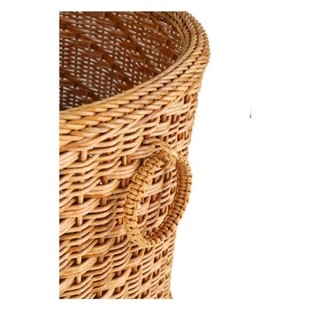 ตะกร้ากลมมีหู MONARCH 37x37x31 ซม. สีน้ำตาล_3