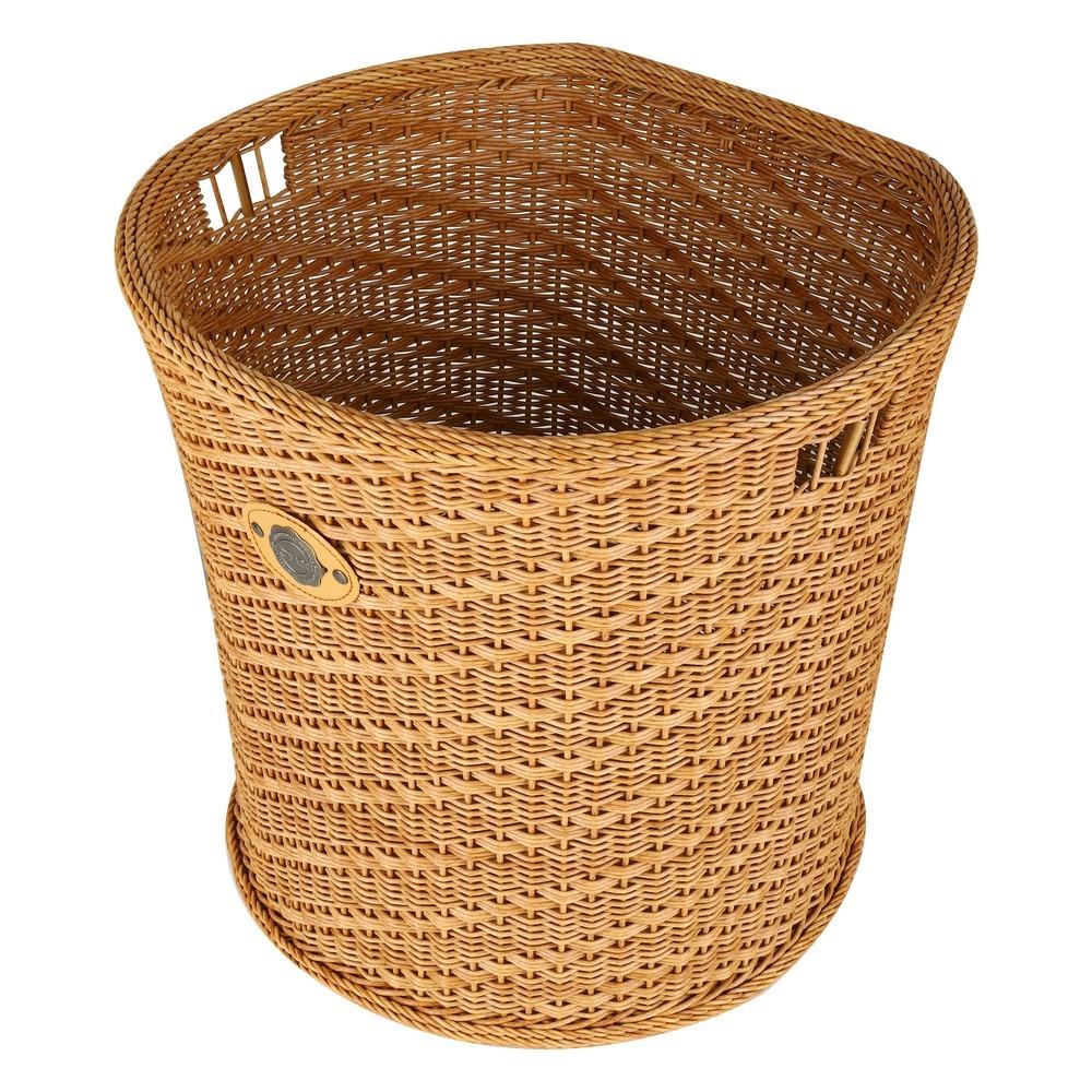 ตะกร้าผ้าทรงD MONARCH 42x40 ซม. ธรรมชาติ