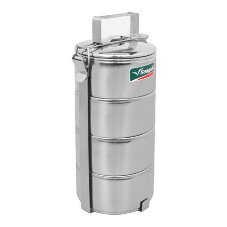 ปิ่นโตสเตนเลส 12 ซม. กลม 4 ชั้น SEAGULL_1