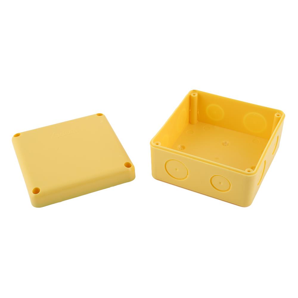 กล่องกันน้ำ SOKAWA 4x4 นิ้ว สีเหลือง