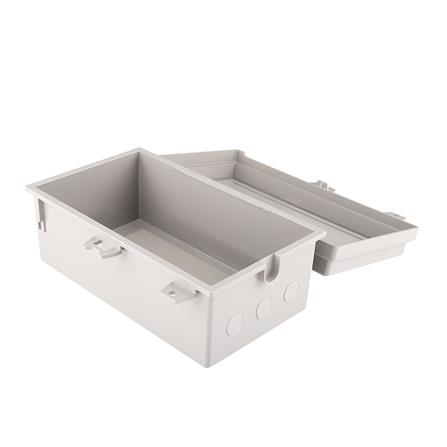 ตู้กันน้ำฝาทึบ RACER EE01 7x12 นิ้ว สีเทา_2