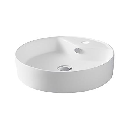 อ่างล้างหน้าแบบวางบนเคาน์เตอร์ MOYA LX-5002A สีขาว_1