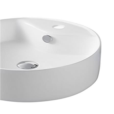 อ่างล้างหน้าแบบวางบนเคาน์เตอร์ MOYA LX-5002A สีขาว_2