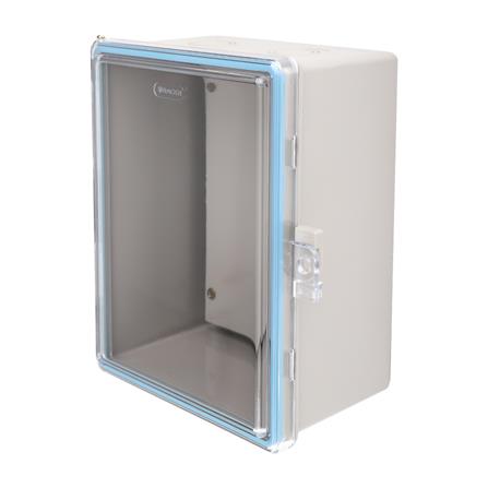 ตู้กันน้ำฝาใส RACER EE001-G-TC 6x8 นิ้ว สีเทา_1