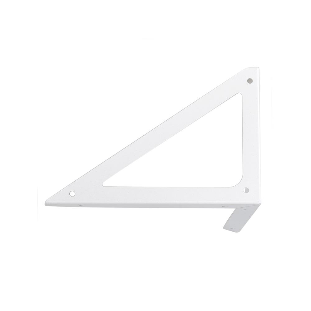 แขนรับชั้นเหล็ก STACKO TRIANGLE 19x12.5 ซม. สีขาว