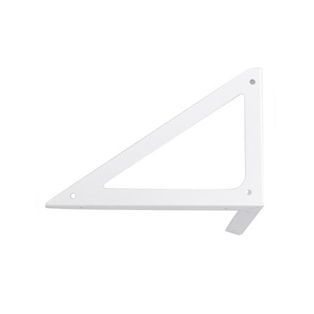 แขนรับชั้นเหล็ก STACKO TRIANGLE 19x12.5 ซม. สีขาว_1