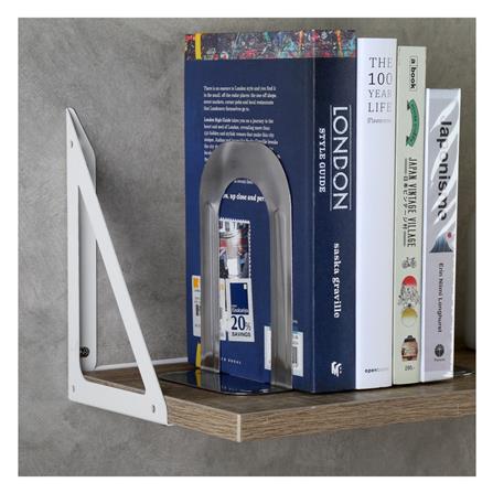 แขนรับชั้นเหล็ก STACKO TRIANGLE 19x12.5 ซม. สีขาว_2