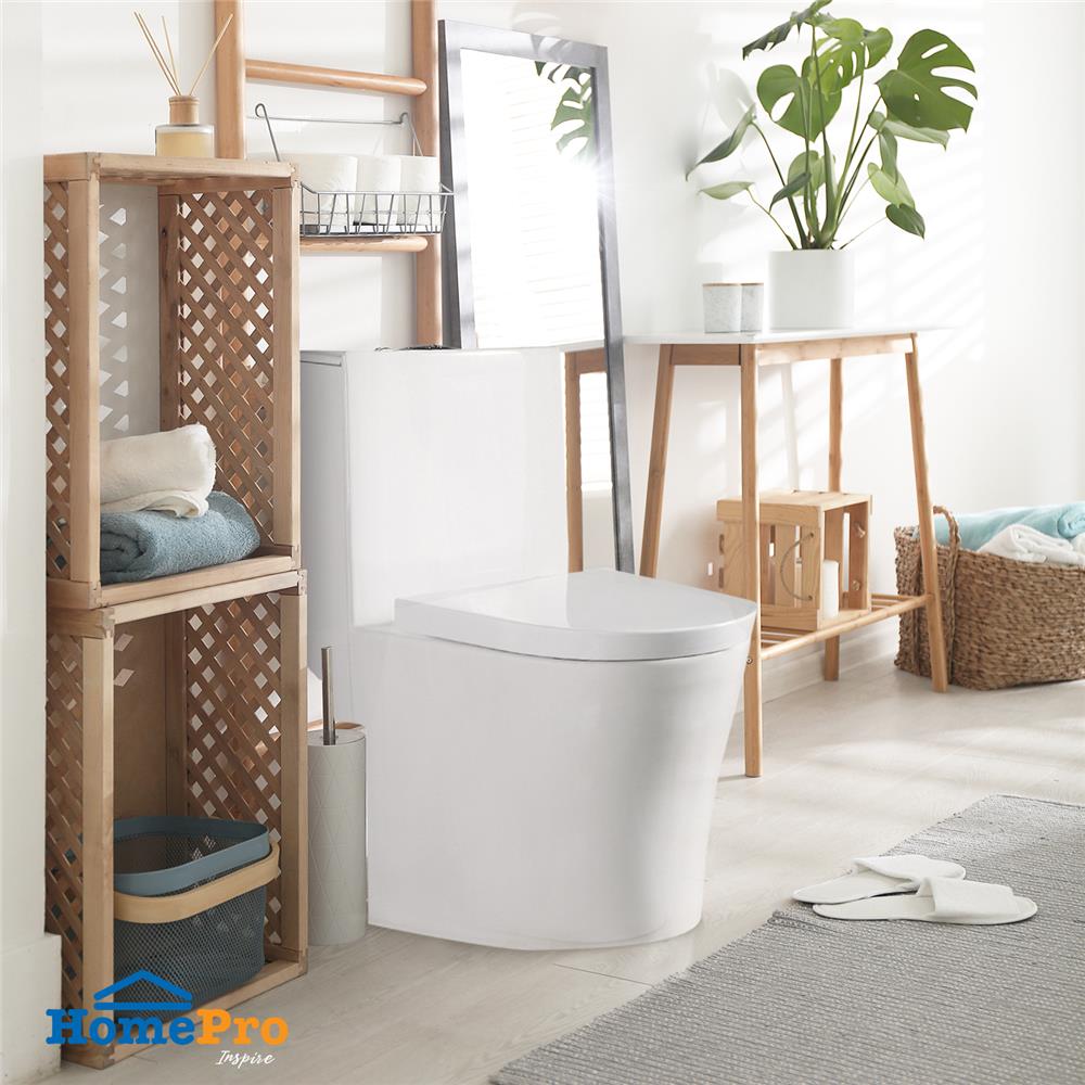 สุขภัณฑ์ 1 ชิ้น MOYA SN-T005 3/4.8L สีขาว