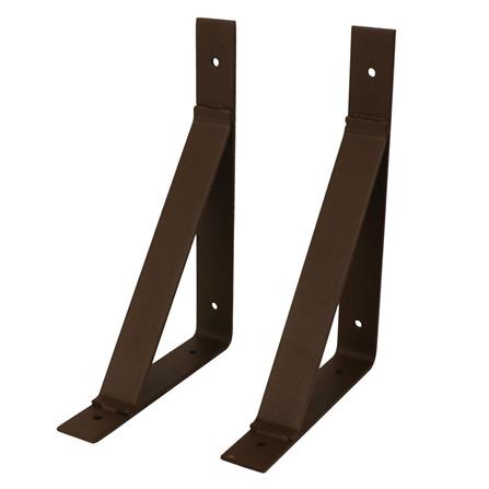 แขนรับชั้นเหล็ก STACKO BASIC S 20x14 ซม. สีน้ำตาล