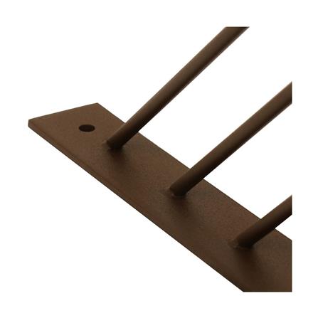 แขนรับชั้นเหล็ก STACKO TRIPLE LINE 18x18 ซม. สีน้ำตาล_1