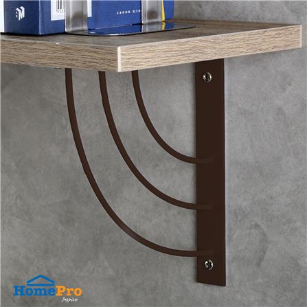 แขนรับชั้นเหล็ก STACKO TRIPLE ARC 18x18 ซม. สีน้ำตาล_3