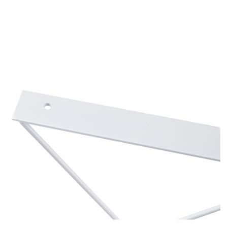 แขนรับชั้นเหล็ก 2 ชั้น STACKO CROSS 32.5x20 ซม. สีขาว_2