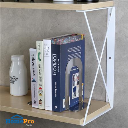 แขนรับชั้นเหล็ก 2 ชั้น STACKO CROSS 32.5x20 ซม. สีขาว_5