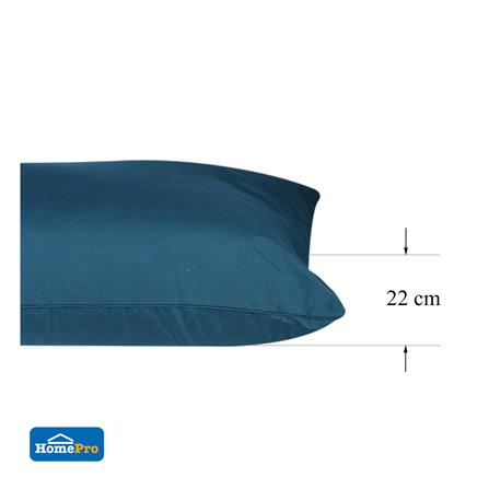 หมอนหนุน ใยสังเคราะห์ HOME LIVING STYLE 19x29 นิ้ว สีกรมท่า_8