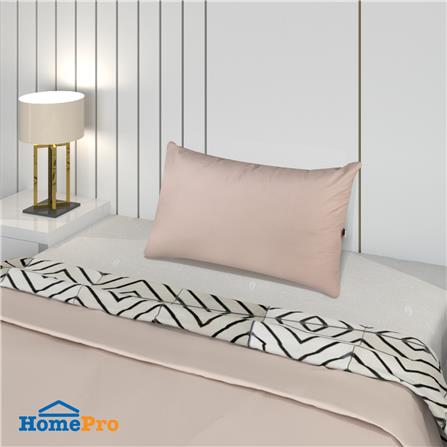 หมอนหนุน ใยสังเคราะห์ HOME LIVING STYLE 19x29 นิ้ว สีน้ำตาล_5