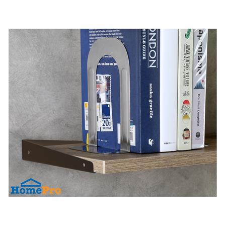 แขนรับชั้นเหล็ก STACKO FLAT 18x3 ซม. สีน้ำตาล_3