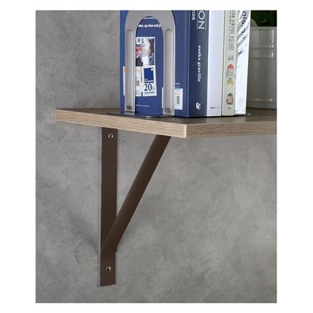 แขนรับชั้นเหล็ก STACKO BASIC L 25x18 ซม. สีน้ำตาล_4