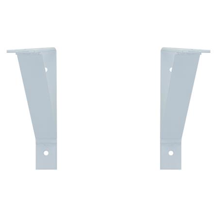 แขนรับชั้นเหล็ก STACKO BASIC S 20x14 ซม. สีขาว_3