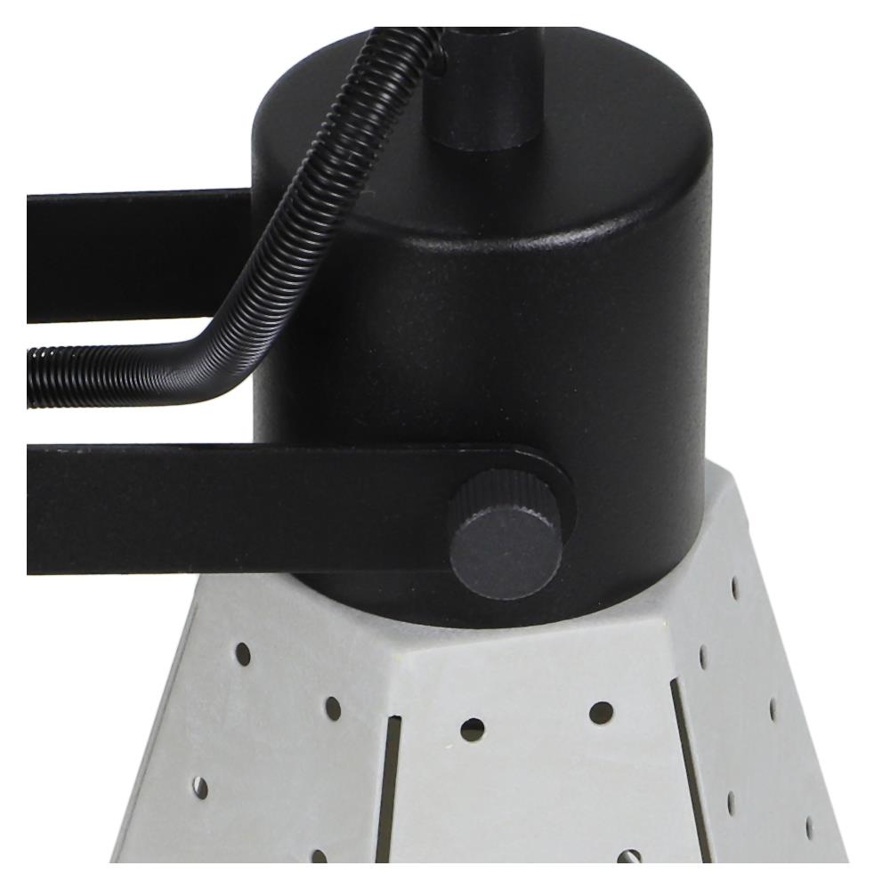 ไฟกิ่งภายใน CARINI W10128-1 สีเทา/ดำ 1 หัว