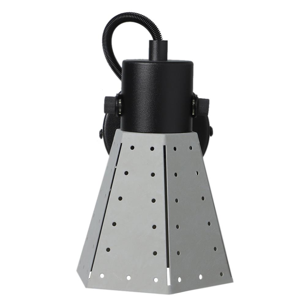 ไฟกิ่งภายใน CARINI W10128-1 สีเทา/ดำ 1 หัว