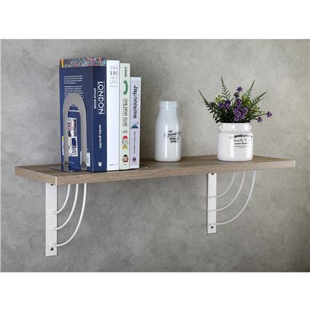 แขนรับชั้นเหล็ก STACKO TRIPLE ARC 18x18 ซม. สีขาว_3