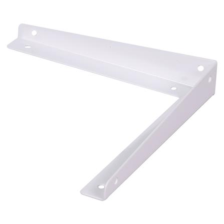 แขนรับชั้นเหล็ก STACKO FLAT 18x3 ซม. สีขาว_1