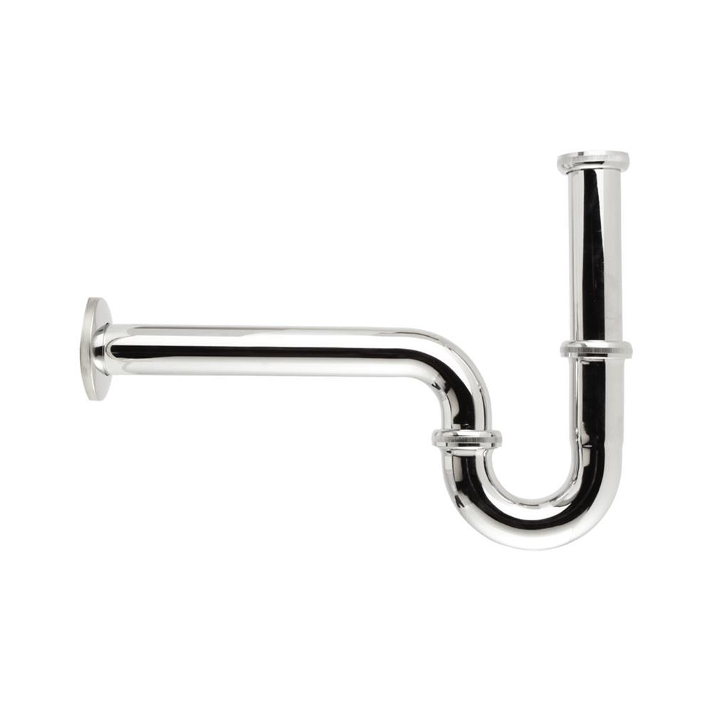 ท่อน้ำทิ้งอ่างล้างหน้าพีแทรป 30 ซม. LUZERN OS-009-30 สีโครม