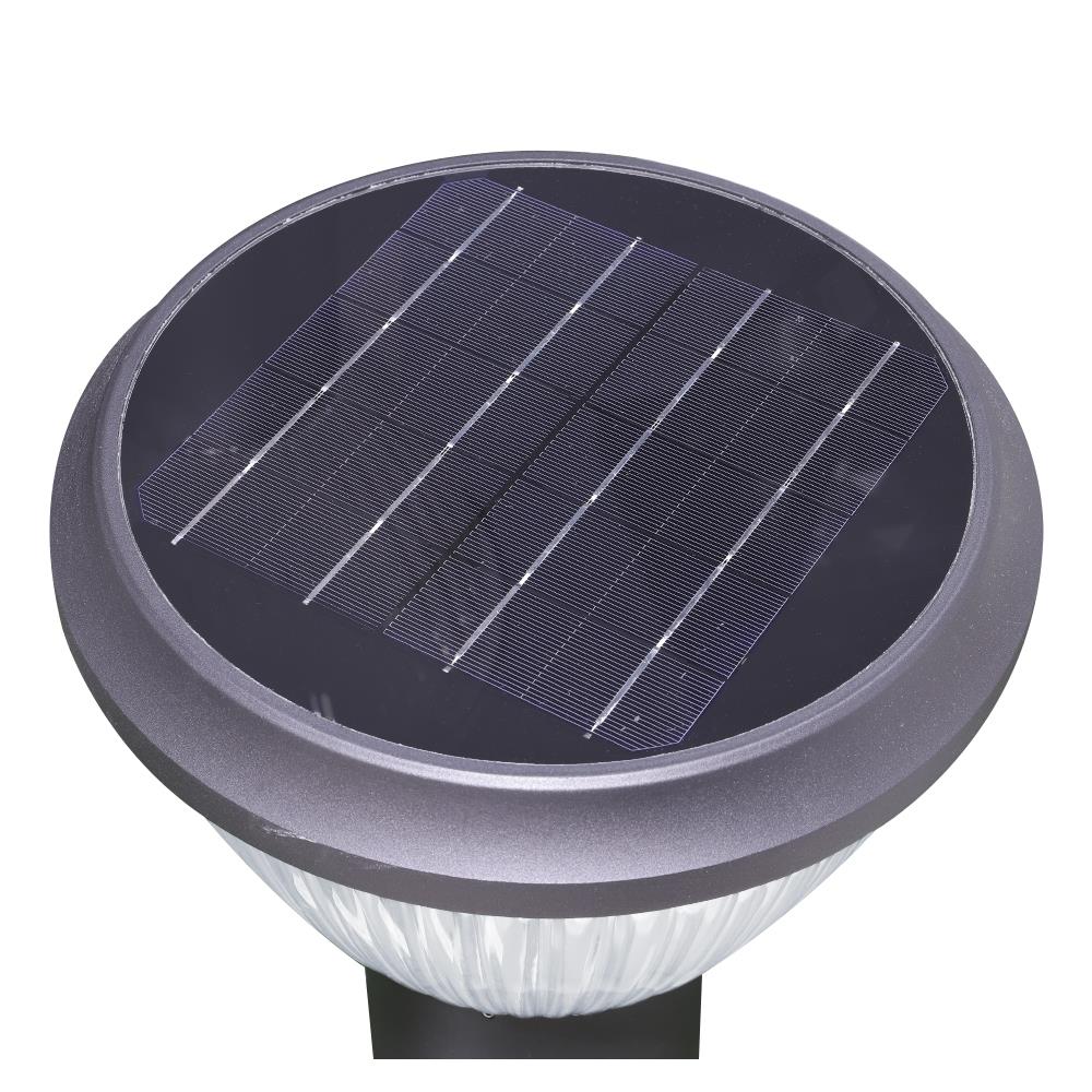 ไฟหัวเสา SOLAR RIN 216293009 5 วัตต์ สีดำ