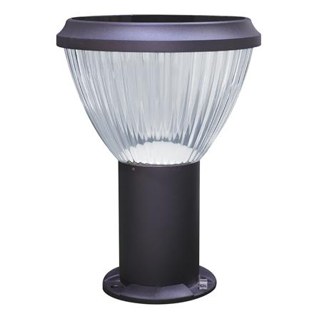 ไฟหัวเสา SOLAR RIN 216293009 5 วัตต์ สีดำ_1